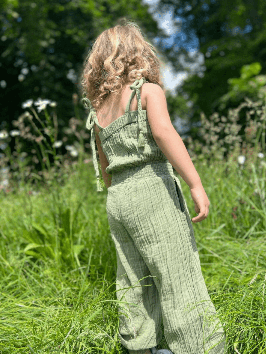 Little Beach Babes Boutique Poppet & Fox SS23 Tasseled Strap Jumpsuit