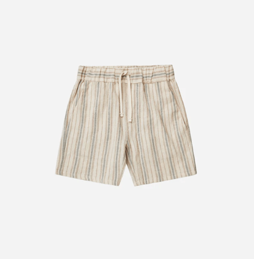 Little Beach Babes Boutique Rylee and cru-SS23-bermuda short || rustic stripe