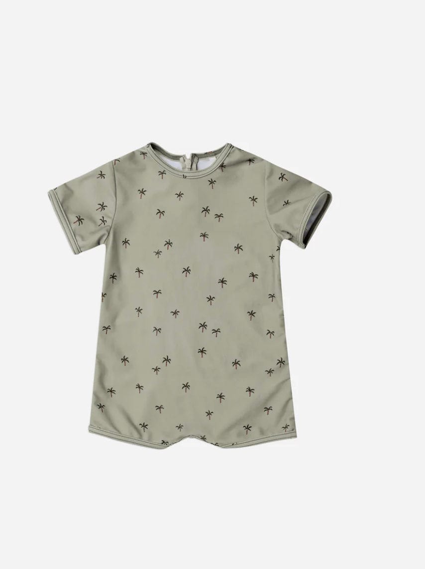 Little Beach Babes Boutique Rylee and Cru-SS23- Shorty One-Piece - Pam Trees
