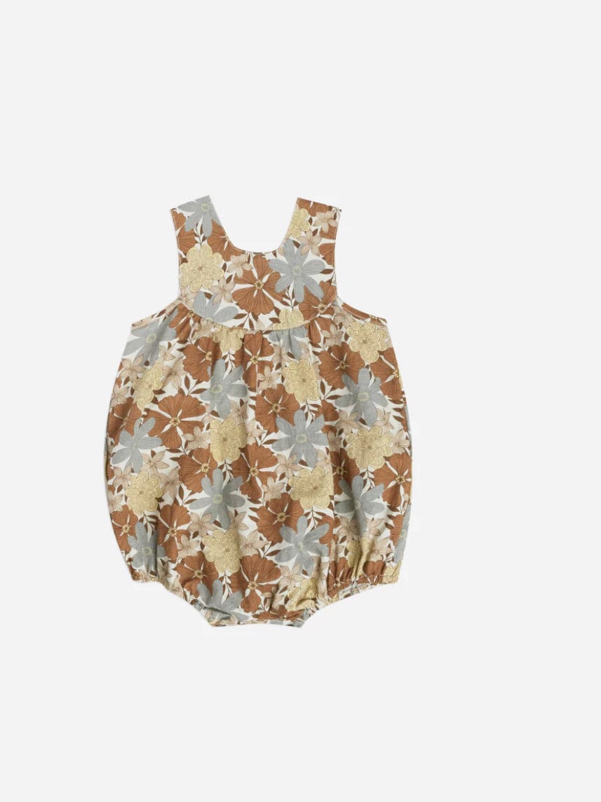 Little Beach Babes Boutique Rylee & Cru- SS23-June Romper-Safari Floral