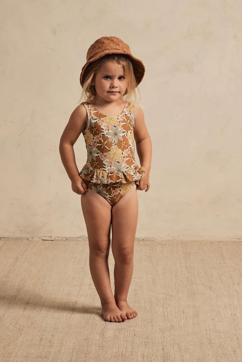 Little Beach Babes Boutique Rylee & Cru-SS23- Skirted One-Piece- Safari Floral