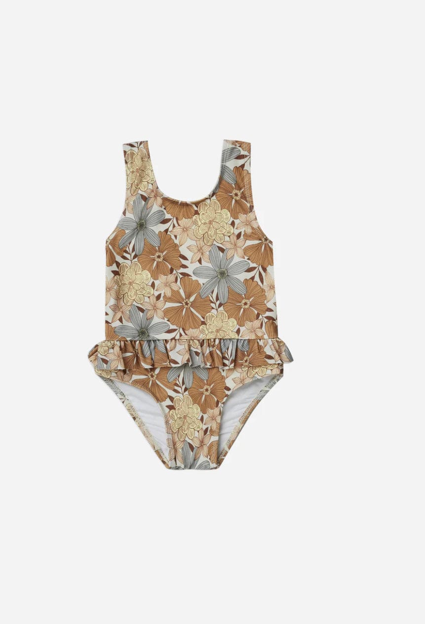 Little Beach Babes Boutique Rylee & Cru-SS23- Skirted One-Piece- Safari Floral