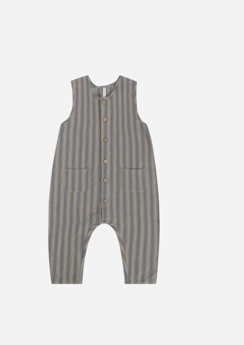 Little Beach Babes Boutique Rylee & Cru-SS23-Woven Jumpsuit-Retro Stripe