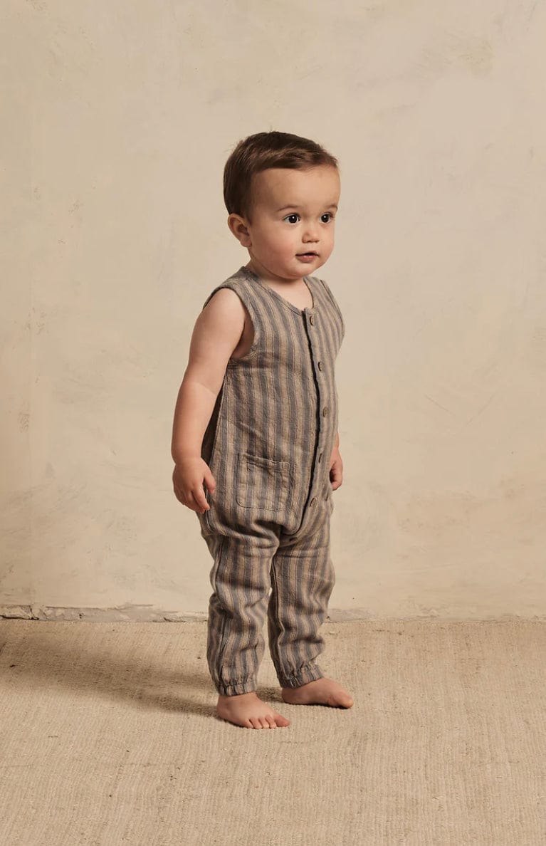 Little Beach Babes Boutique Rylee & Cru-SS23-Woven Jumpsuit-Retro Stripe