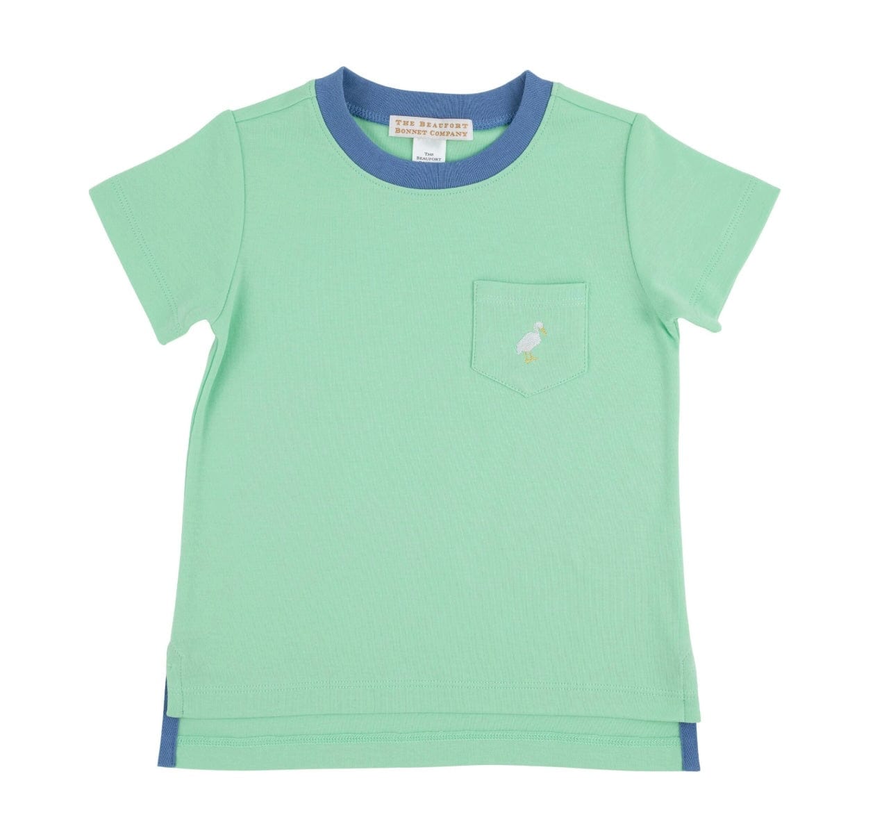 Little Beach Babes Boutique Carter Crewneck Grace Bay Green/Barbados Blue