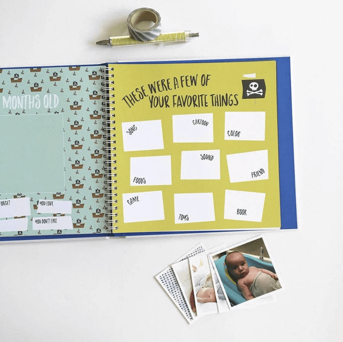 Lucy Darling Default Little Captain Memory Book