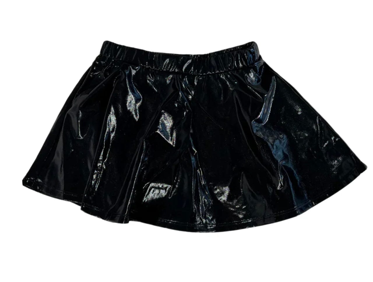 LuLu BeBe Lulu Bebe Metallic Black skort