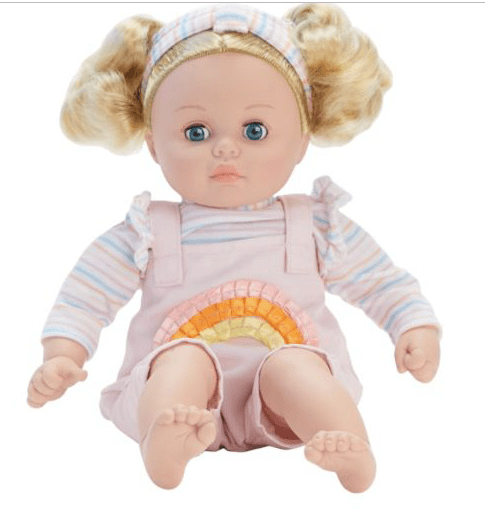 Madame Alexander My Little Girl Rainbow Overalls