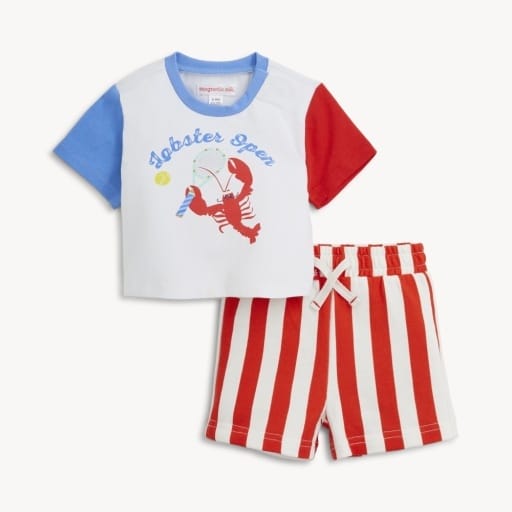 MAGNETIC ME Magnetic Me Boys Boys-sets Lobster S/s Tee + Short Set