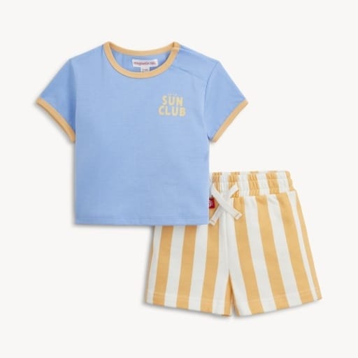 MAGNETIC ME Magnetic Me Boys Boys-sets Sun Club S/s Tee + Short Set
