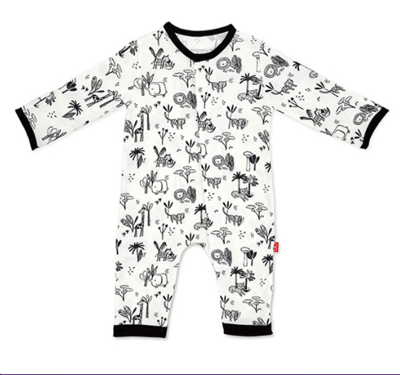 Magnetic Me 18-24M Magnetic Me-Animal Safari Modal Magnetic Coverall 1087