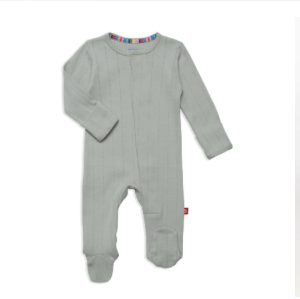 Magnetic Me Magnetic Me Love Lines Seagrass Footie