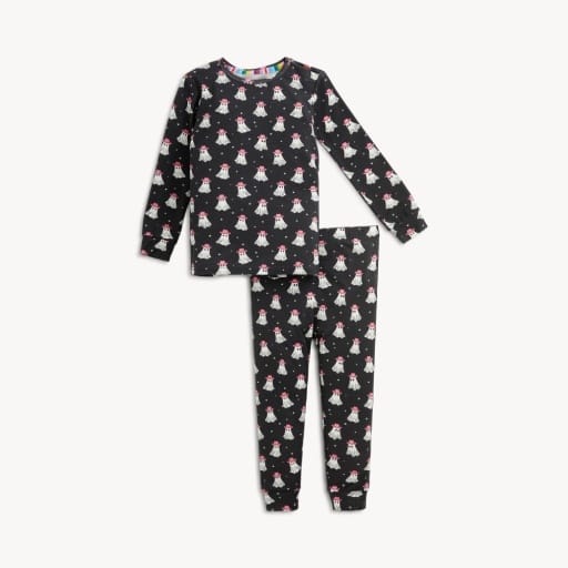 MAGNETIC ME Magnetic Me Girls Girls-sleepwear Lets Go Ghouls Modal L/s Lng Pant Pj