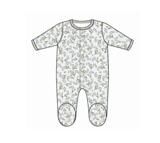 MAGNETIC ME Magnetic Me Girls Infant Girls-footies/converters Lillian Waffle Footie