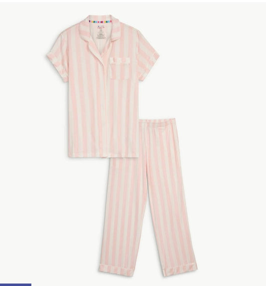 Magnetic Me women's capri stripe modal PJ's