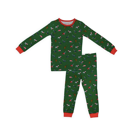 Magnetic Me 2T Magnetic Me- Jungle Bells Modal Magnetic 2 Piece Toddler PJs 1146