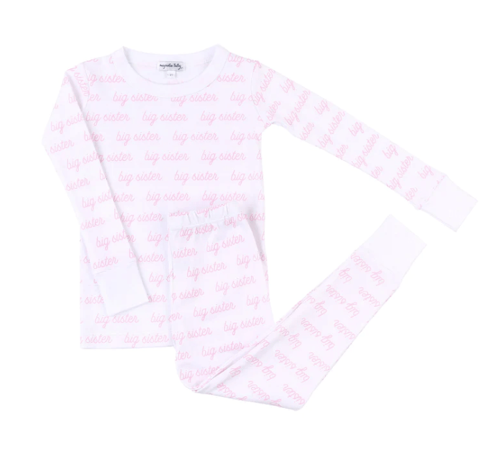Magnolia Baby Big Sister Long PJ's