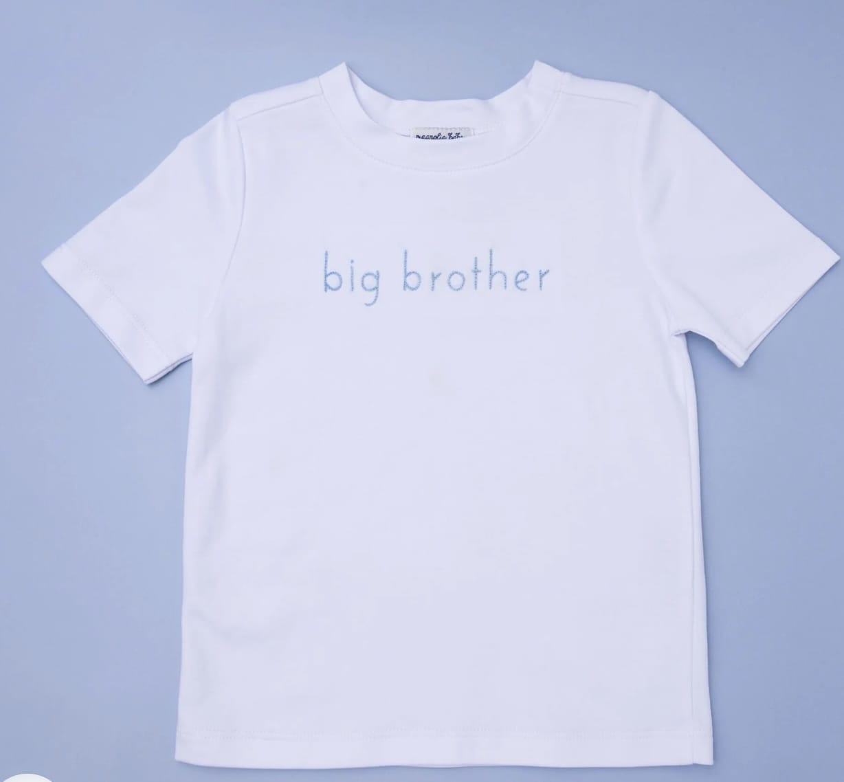 MAGNOLIA BABY Big Brother Embroidered T-shirt