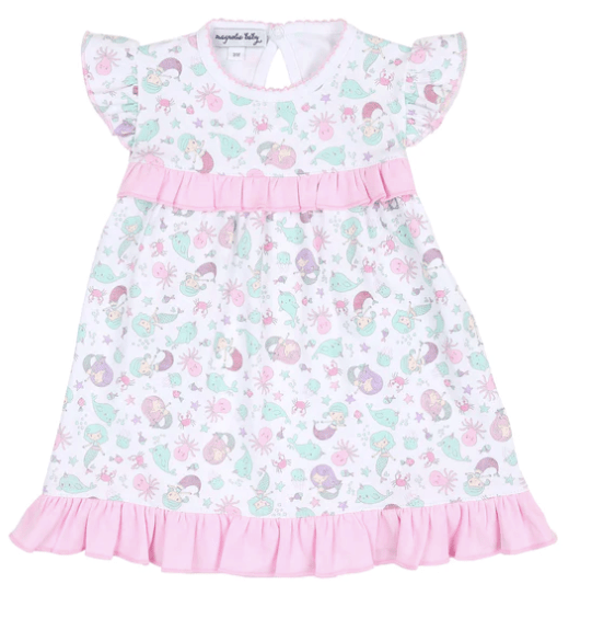 Magnolia Baby Magnolia Baby SS23 Enchanting Mermaids Dress
