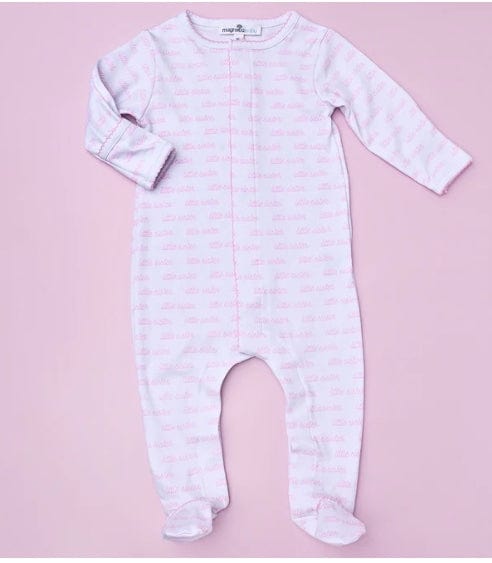 Magnolia Baby 0-3M Little Sister Footie