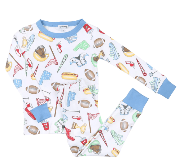 Magnolia Baby Friday Night lights PJ’s