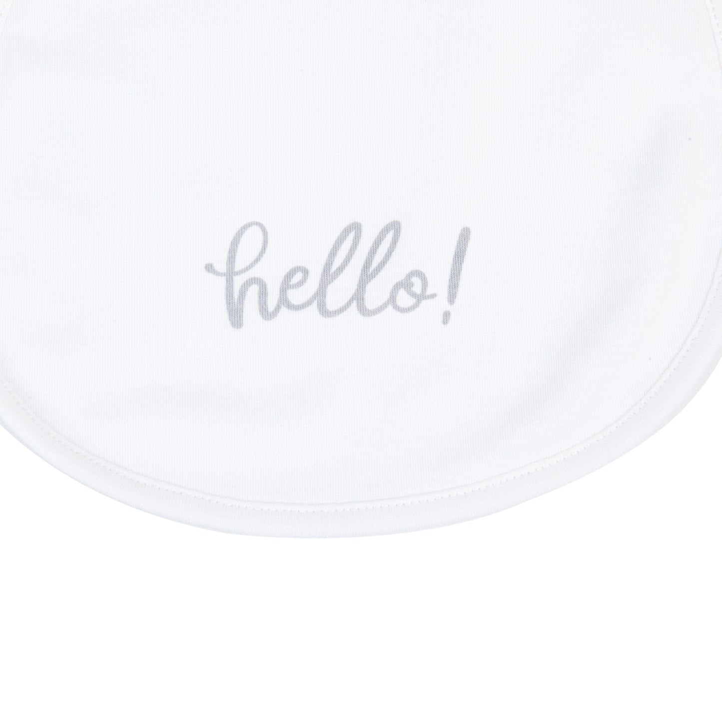 Magnolia Baby Hello Printed Bib