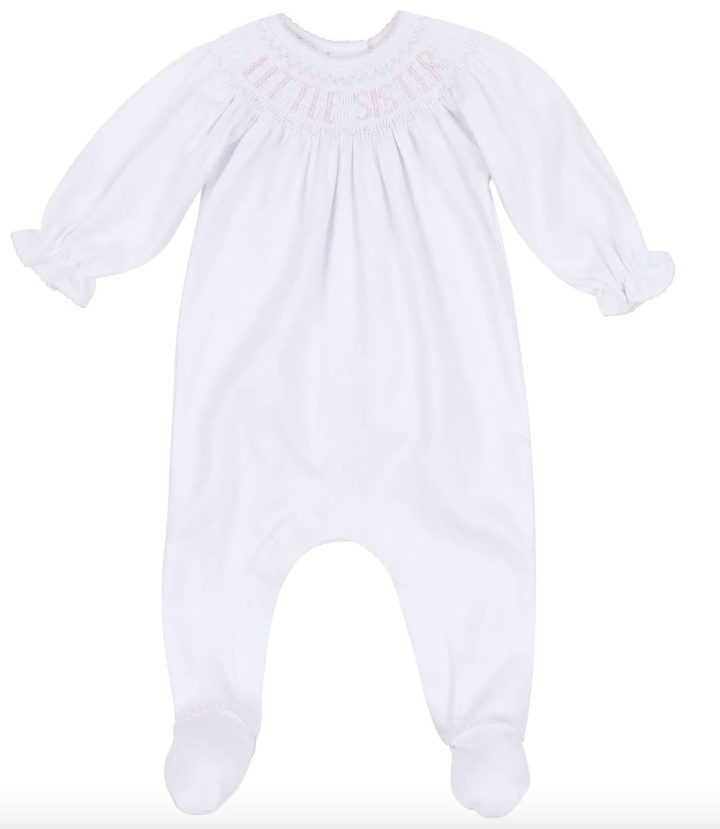MAGNOLIA BABY Magnolia Baby Little Sister Bishop Footie