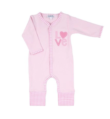 Magnolia Baby Love Applique Playsuit