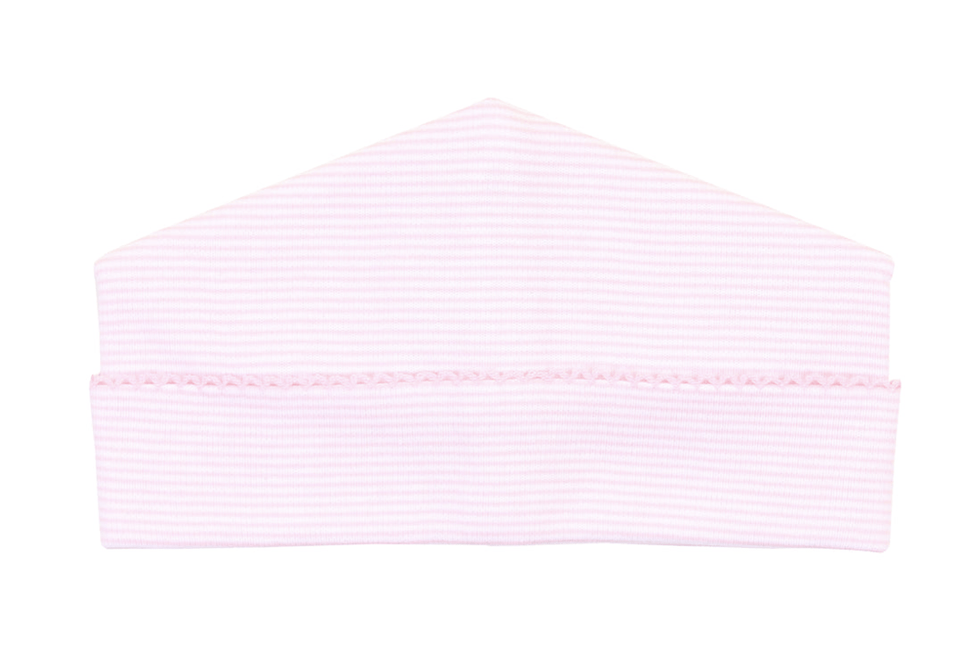 Magnolia Baby Pink Mini Stripe Essential Hat-Pink