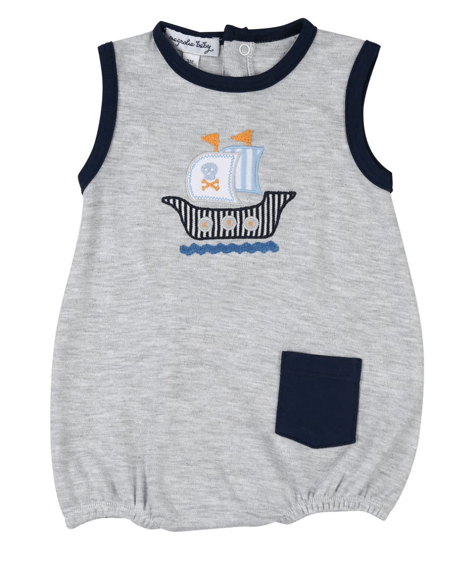 Magnolia Baby Pirate Life Sleeveless Bubble