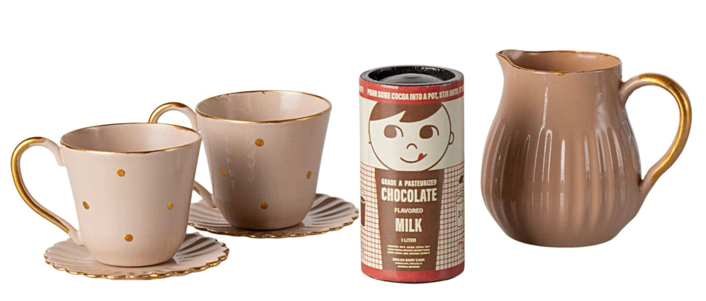 Maileg Hot chocolate set, Mini