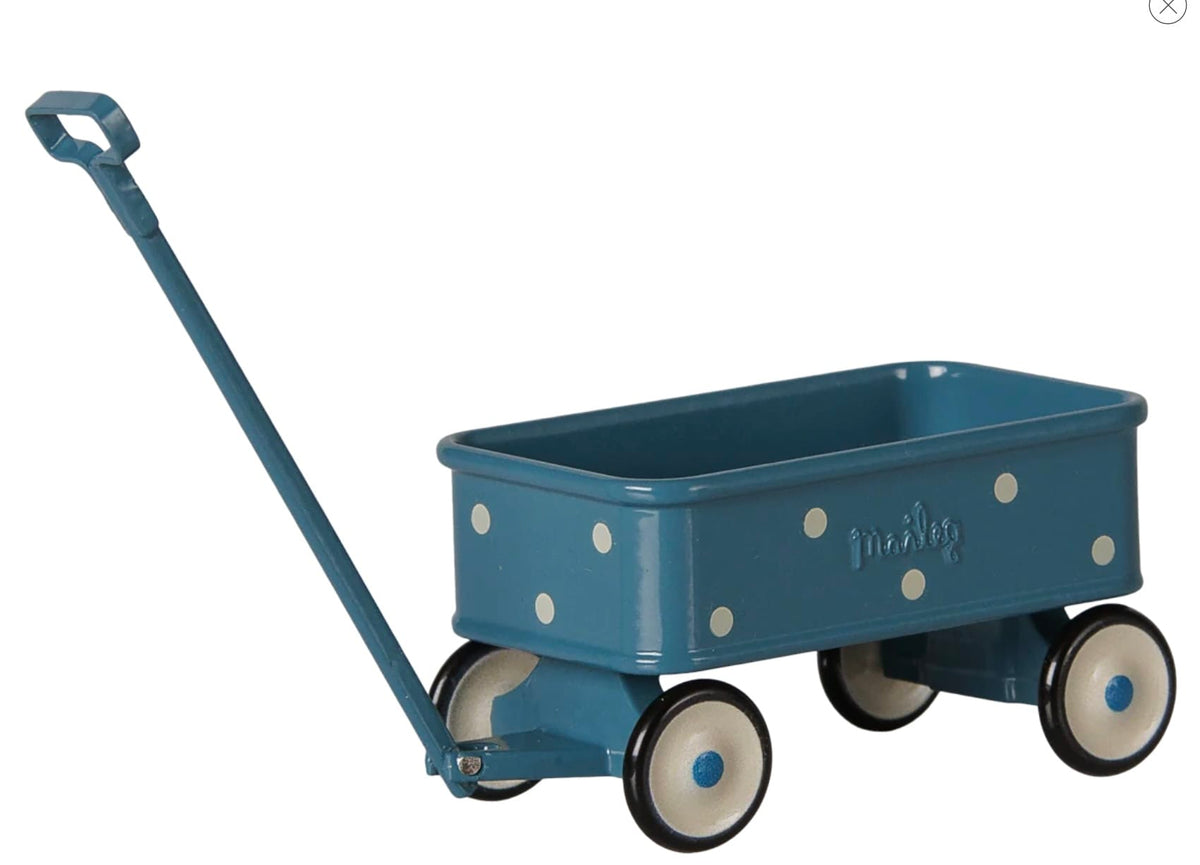 MAILEG Maileg Girls Accessories-toys Maileg Blue Wagon
