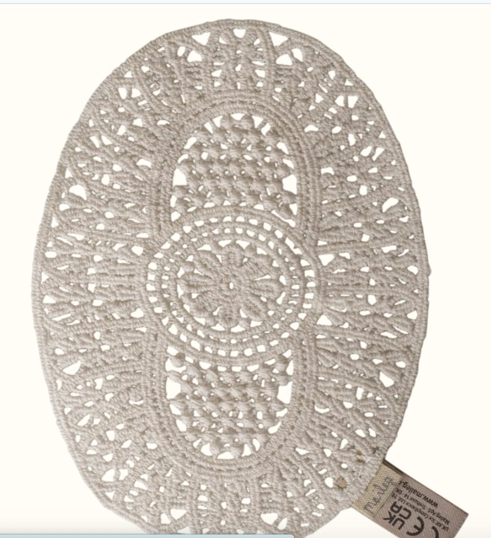 MAILEG Maileg Lace Rug, Mouse
