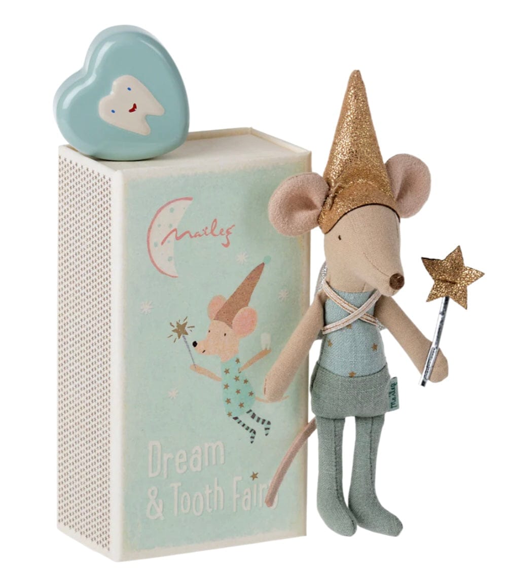 Maileg Maileg Tooth Fairy Mouse, Blue