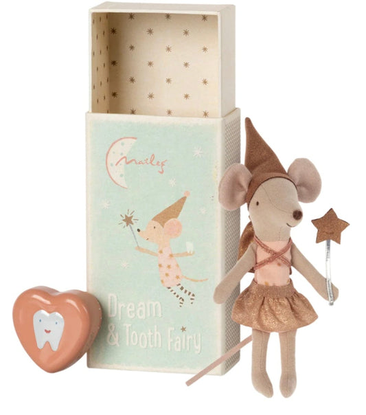 Maileg Tooth Fairy Mouse, Rose