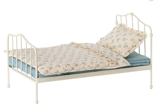 Maileg Vintage Bed Blue Mini