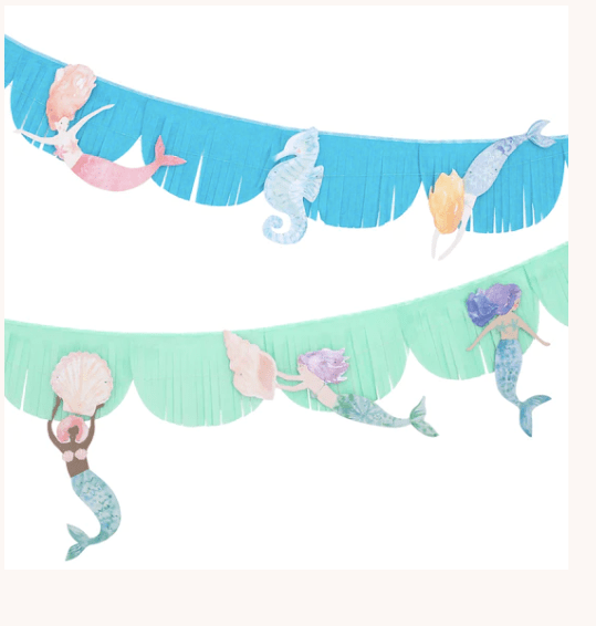 Meri Meri Default MERMAID FRINGE GARLAND