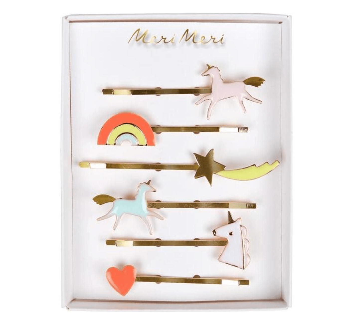 Meri Meri Default Unicorn Enamel Hair Slides