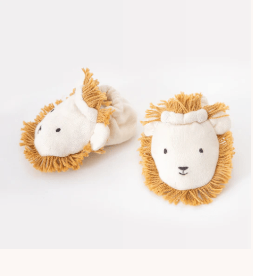 Meri Meri Lion Baby Booties