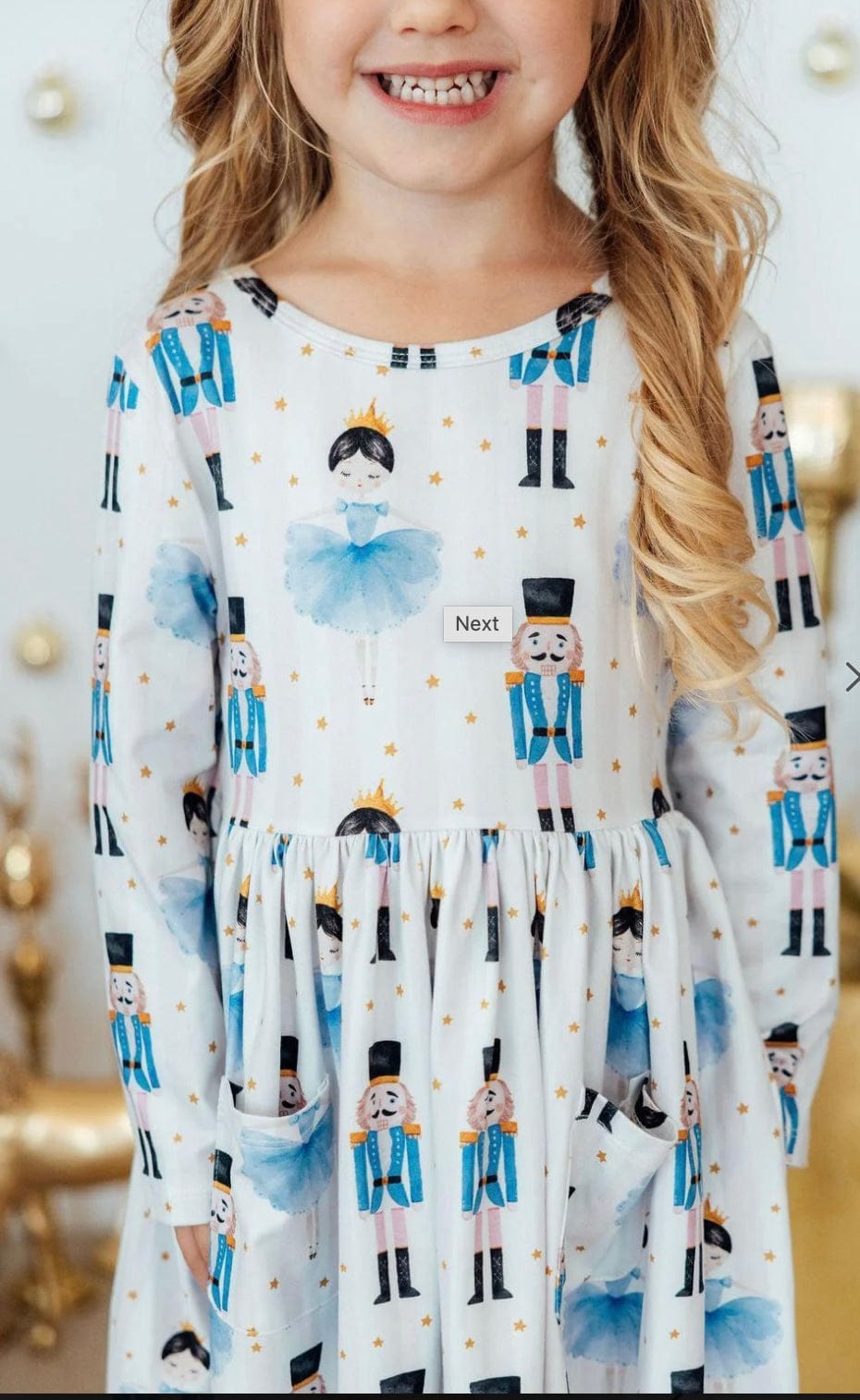 Mila and Rose Waltz of the Snowflakes Twirl Dress