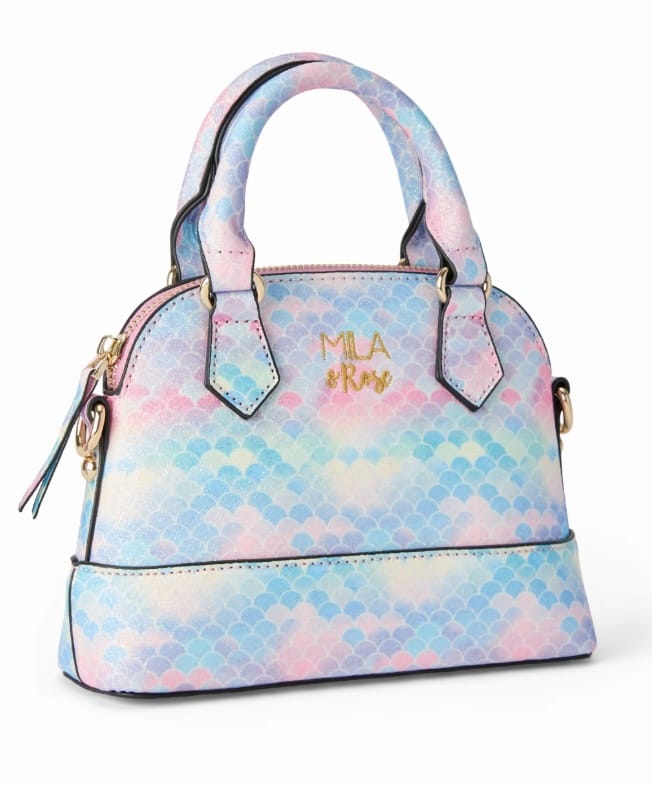 MILA & ROSE Mermaid Glitter Crossbody Purse