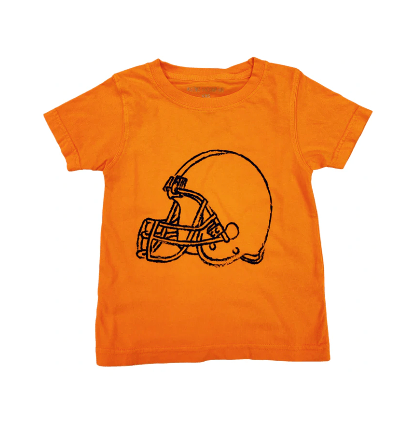 Mustard and Ketchup Kids Orange/Navy Helmet