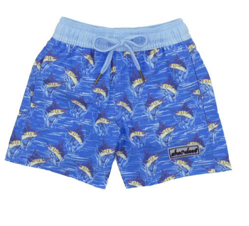 Patty Von tour Boys Shordees Swim Trunk Marlin