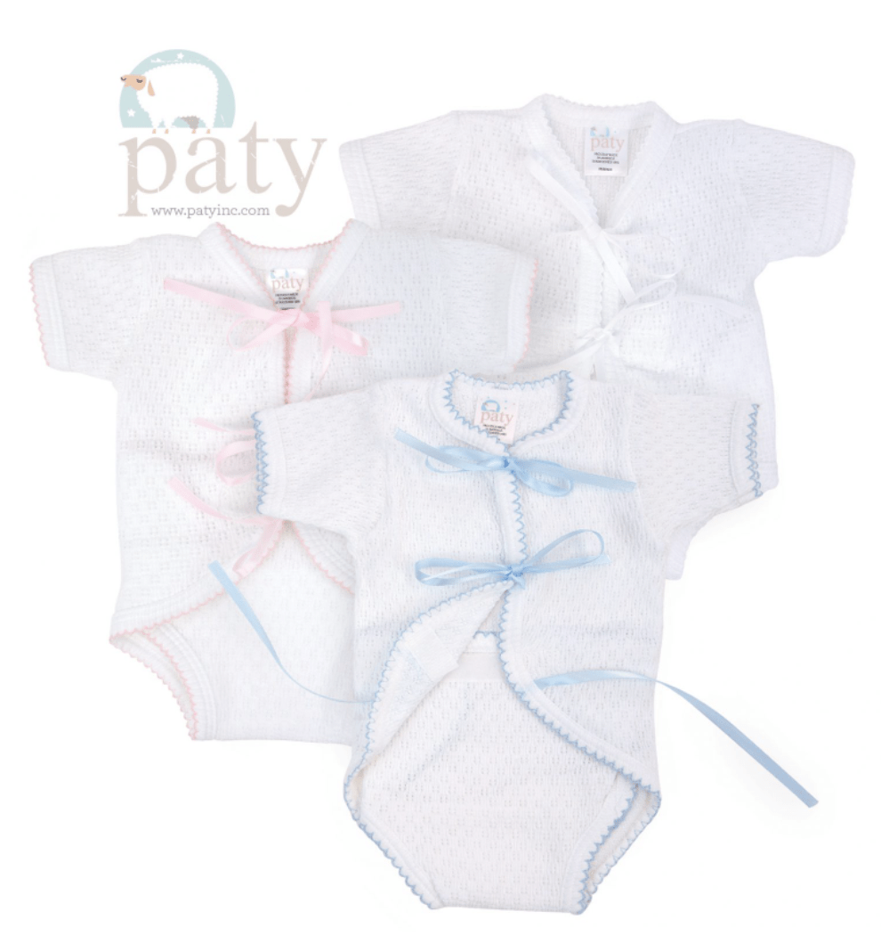 Paty Inc. Creeper W/ Ribbon Ties