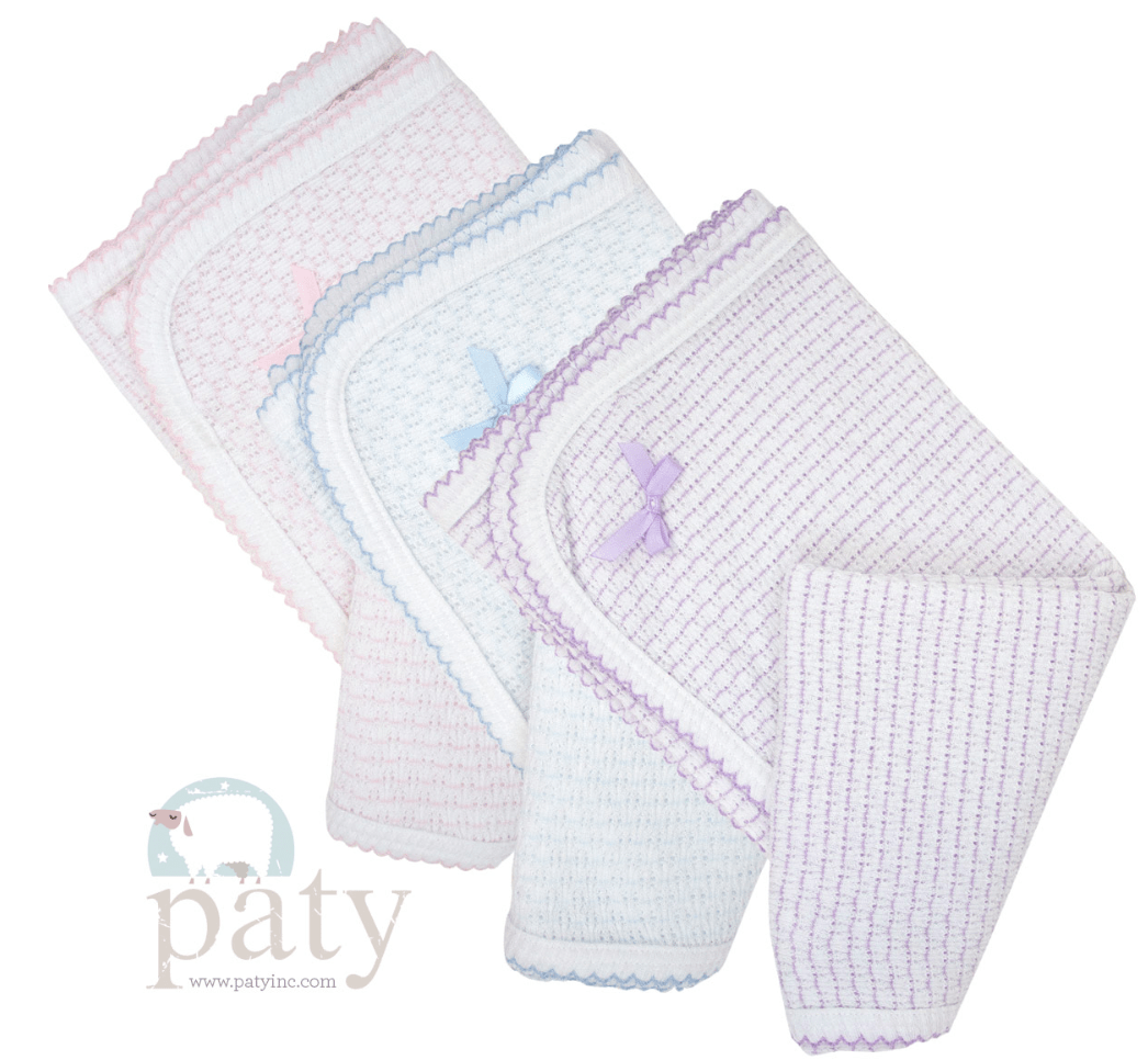 Paty Inc. Receiving Blanket with Bow