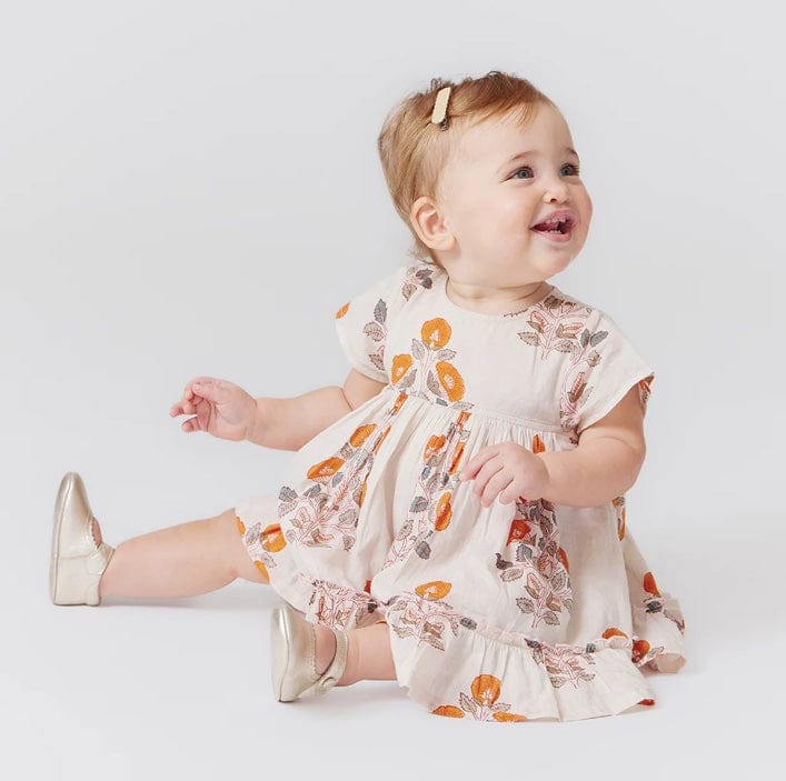 Pink Chicken Baby Girls Niley Dress Set Cloud Bouquet Floral