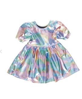Pink Chicken Girls' Laurie Lame Dress - Little Kid - Multi - Size 2T - Rainbow Pink Chicken Girls' Laurie Lame Dress - Little Kid - Multi - Size 2T - Rainbow