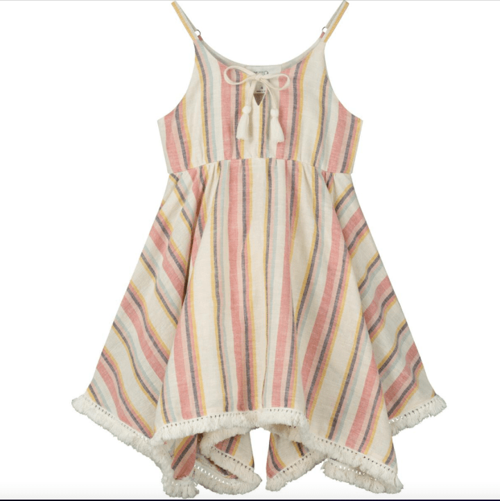 Poppet and Fox Poppet & Fox SS23 Tulum Handkerchief dress