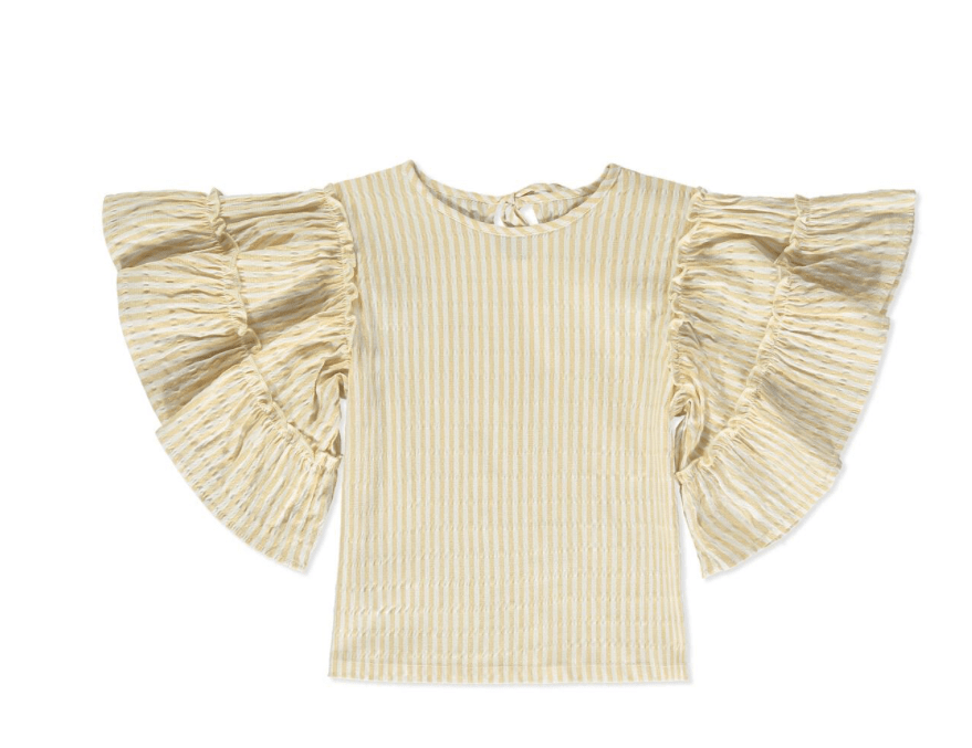 Poppet and Fox Ruffle sleeve blouse