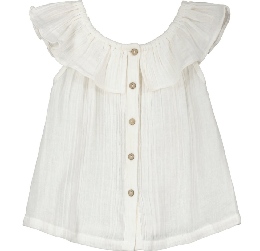 Poppet & Fox Poppet & Fox SS23 Gauze blouse